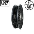C9 250' Spool 6" Spacing 8 Amp Black Wire