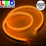 Orange LED Neon Flex Custom Cut 120v