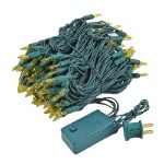 Yellow Multi Function Chasing Christmas Lights