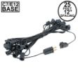 C7 25' Stringers 12" Spacing Black Wire