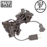 C7 12.5' Stringers 6" Spacing - Brown Wire