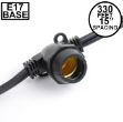 330' Black Commercial Grade Stringer 264 Intermediate (e17) Base Sockets