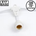 100' Suspended White Commercial Grade Stringer 80 Intermediate Base