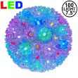 100 Multi LED 7.5" Sphere