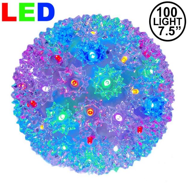 100 Multi LED 7.5" Sphere
