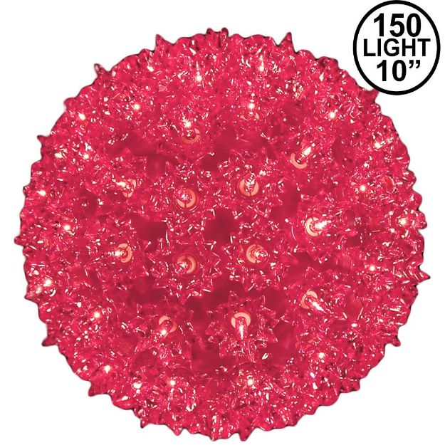 Pink 150 Light Starlight Sphere 10"