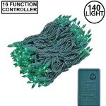 Green Multi Function Chasing Christmas Lights