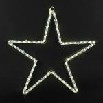24" Large Star Christmas LED Rope Light Motif