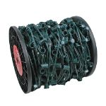 C9 Magnetic 500' Spool 12" Spacing Green Wire