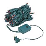 Red, White, Blue 140 LED Multi Function Chasing Christmas Lights 