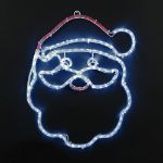 20" Santa Claus LED Rope Light Motif