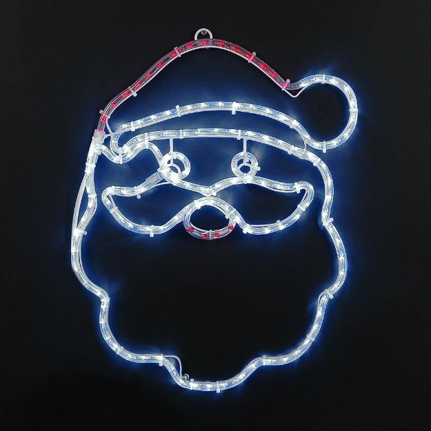 20" Santa Claus LED Rope Light Motif