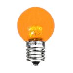G30 LED Plastic E17 Base Globe Bulbs - 25pk ***ON SALE***