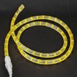 Yellow LED Custom Rope Light Kit 1/2" 2 Wire 120v