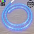 Blue LED Custom Rope Light Kit 1/2" 2 Wire 120v
