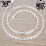 Clear Rope Light Custom Cut 1/2" 120V Incandescent