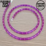 Purple Rope Light Custom Cut 1/2" 120V Incandescent
