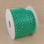 150 Ft Green Rope Light Spool 1/2" 120 Volt