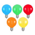 Multi - G40 - Plastic Filament LED Replacement Bulbs - 25 Pack