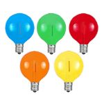 Multi - G40 - Plastic Filament LED Replacement Bulbs - 25 Pack