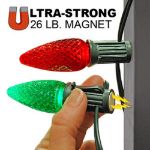 C7 Magnetic 100' Stringers 12" Spacing Green Wire