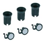 C9 Magnetic 250' Spool 6" Spacing Green Wire