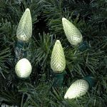 Old Color Warm White C9 LED Replacement Bulbs 25 Pack 