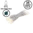 Non Connectable White Wire Mini Lights 35 Light 13.5'
