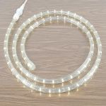 Warm White LED Custom Mini Rope Light Kit 3/8" 2 Wire 120v