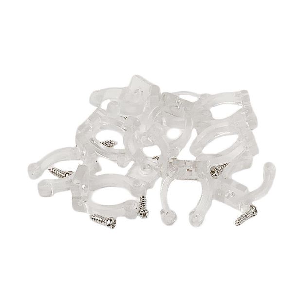 Mini Rope Light Clips - 10 pack - 3/8"