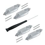 4-Pack Heavy Duty Cable Locks (3MM)