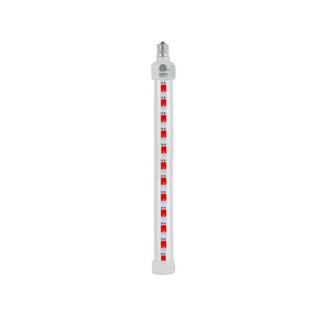 12" LED Cascading Meteor Starfall Tube Red Pack of 5