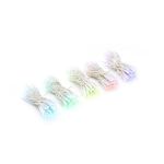 Twinkly Pro Curtain Lights RGB Capsule 10 Drops(10x25) Capsule/LED) LED with 4" Drop Spacing on Transparent  Wire 