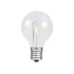 Warm White - G30 - Plastic Filament LED Replacement Bulbs - 25 Pack