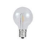 Warm White - G30 - Plastic Filament LED Replacement Bulbs - 25 Pack