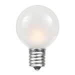 5 Pack Frosted White G50 7 Watt Replacement Bulbs