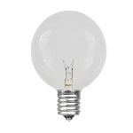 Clear G40 Globe Replacement Bulbs 25 Pack