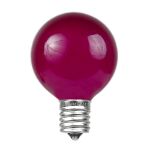 Purple Satin G50 7 Watt Replacement Bulbs 25 Pack