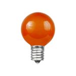 Orange Satin G30 5 Watt Replacement Bulbs 25 Pack