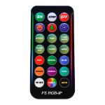 100 LED RGB Wide Angle Mini Light Set Green Wire w/Multi-Function Remote