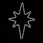 30" Bethlehem Star LED Rope Light Motif
