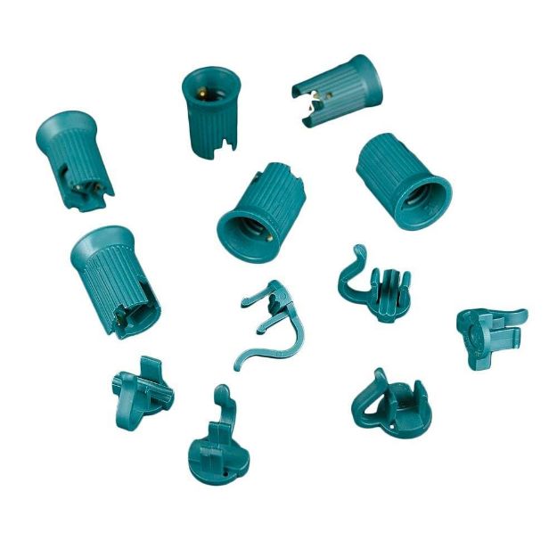 C7 SPT-1 Green Sockets 50 Pack