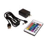 11 Inch Plastic LED Tree, RGBW, Rechargeable, Waterproof, Remote Controlled