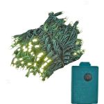 Warm White 140 LED Multi Function Chasing Christmas Lights 