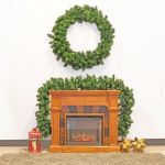 36" Unlit Colorado Pine Wreath