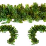9' Unlit Deluxe Colorado Pine Garland