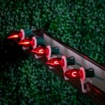 Red C9 U-Shaped LED Plastic Flex Filament Replacement Bulbs 25 Pack 