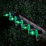Green C9 U-Shaped LED Plastic Flex Filament Replacement Bulbs 25 Pack 