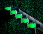 Green Ceramic Opaque C9 7 Watt Bulbs 25 Pack