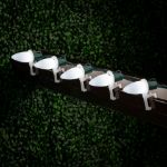 C9 - White - Ceramic (plastic) LED Replacement Bulbs - 25 Pack